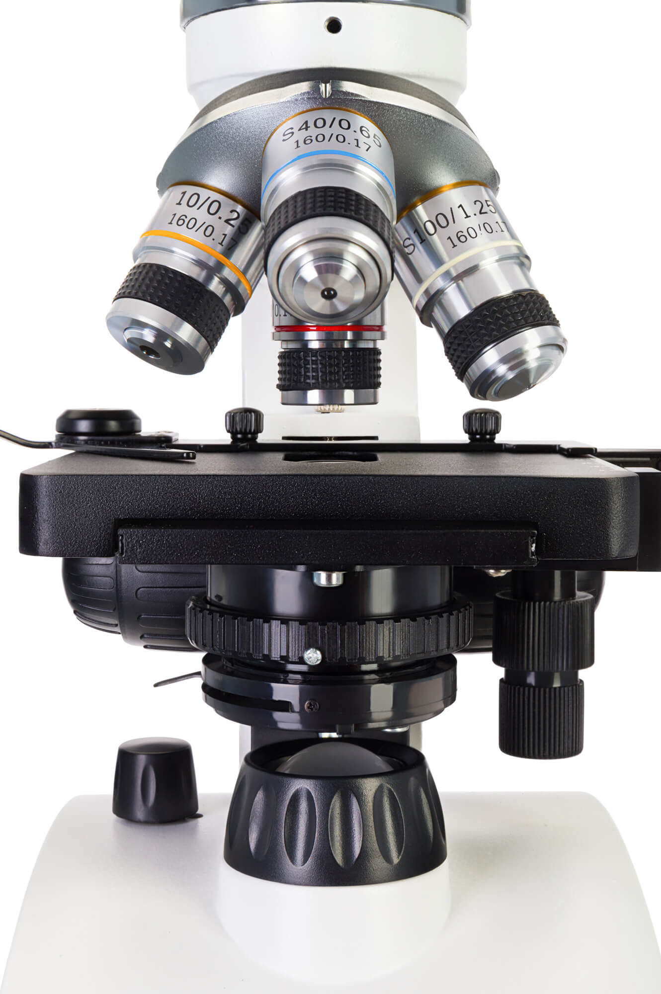 Mikroskop so vzdelávacou publikáciou Discovery Atto Polar